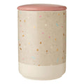 Orsina Lozica Large Earthenware Storage Canister – Grey & White