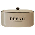 Orsina Broadway Bread Bin – Black and Cream Kitchen Storage Box