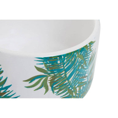 Orsina Winter Palm Stackable Canisters – Set of 3 Bamboo Lid Jars