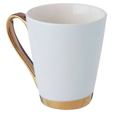 Orsina Mimo Monogram Mug – Green Frosted Deco Initial R Coffee Cup