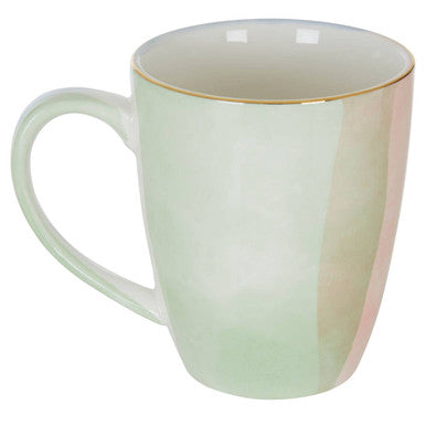 Orsina Colour Of Paradise Stoneware Mug – Decorative Ceramic Coffee Mug