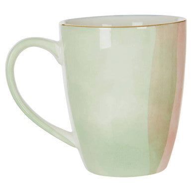 Orsina Colour Of Paradise Stoneware Mug – Decorative Ceramic Coffee Mug