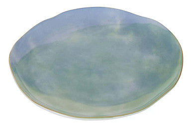 Orsina Colour Of Paradise Side Plate – Hand-Painted Gold Rim Ceramic