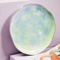 Orsina Colour Of Paradise Side Plate – Hand-Painted Gold Rim Ceramic
