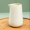 Orsina Juna Purple Ceramic Coffee Creamer – Tapered Glossy Pitcher