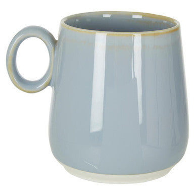 Orsina Juna Blue Ceramic Coffee Mug – Modern Glossy Tableware