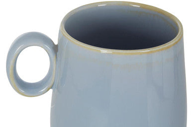 Orsina Juna Blue Ceramic Coffee Mug – Modern Glossy Tableware