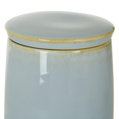 Orsina Blue Ceramic Canister – Modern Kitchen Storage Jar with Lid