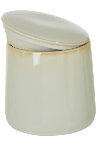 Orsina Juna Purple Canister – Modern Glossy Storage Jar with Lid