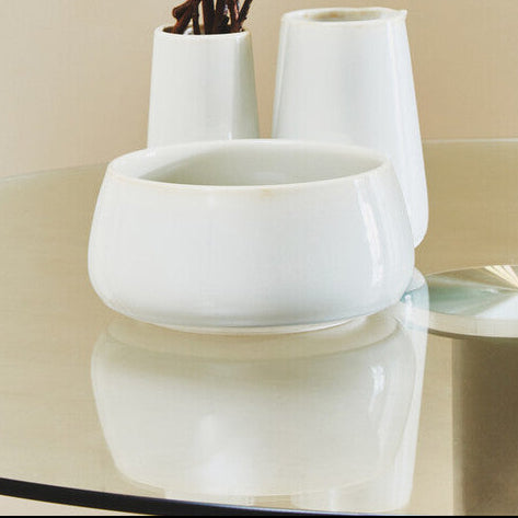 Orsina Juna Salad Bowl – Large Purple Glossy Ceramic Serving Bowl