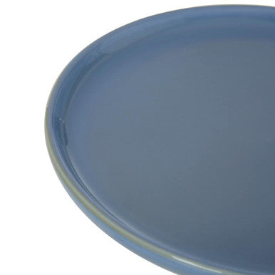 Orsina Juna Blue Dessert Plate – Modern Ceramic Tableware, 8-Inch