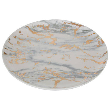 Orsina Marble Luxe Side Plate – Matte Finish Modern Dessert Plate