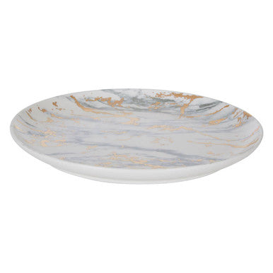 Orsina Marble Luxe Side Plate – Matte Finish Modern Dessert Plate