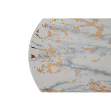 Orsina Marble Luxe Side Plate – Matte Finish Modern Dessert Plate