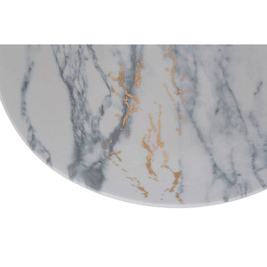 Orsina Marble Luxe Soup Bowl – Matte Ceramic with Gold Accent