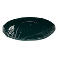 Orsina Bali Dark Green Dinner Plate | Tropical Porcelain Tableware