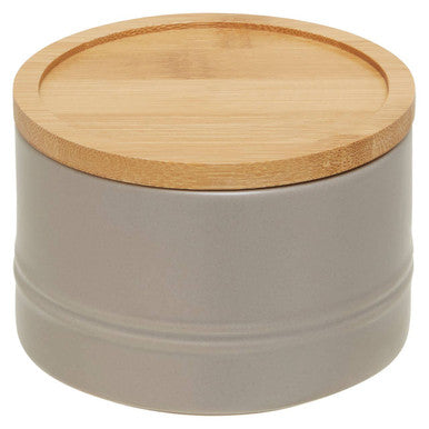 Orsina Fenwick Grey Small Stoneware Canister – Airtight Kitchen Storage