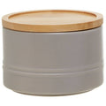 Orsina Fenwick Grey Small Stoneware Canister – Airtight Kitchen Storage