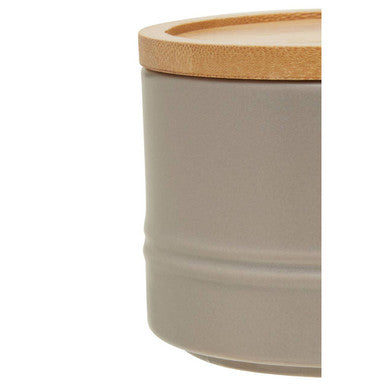 Orsina Fenwick Grey Small Stoneware Canister – Airtight Kitchen Storage