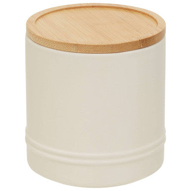 Orsina Fenwick Medium Stoneware Canister – Cream Food Storage Jar