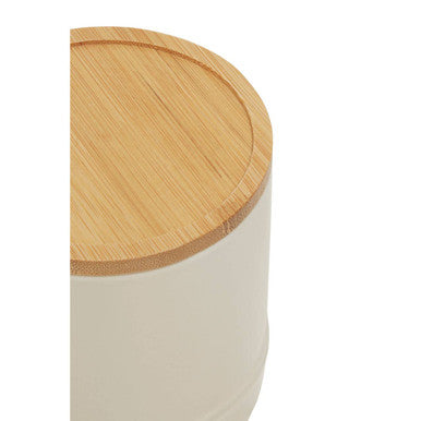 Orsina Fenwick Medium Stoneware Canister – Cream Food Storage Jar