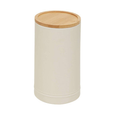 Orsina Fenwick Large Stoneware Canister – Cream Kitchen Storage Jar