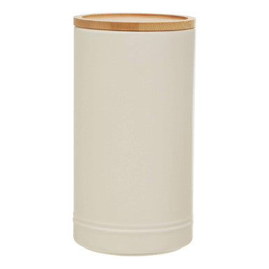 Orsina Fenwick Large Stoneware Canister – Cream Kitchen Storage Jar