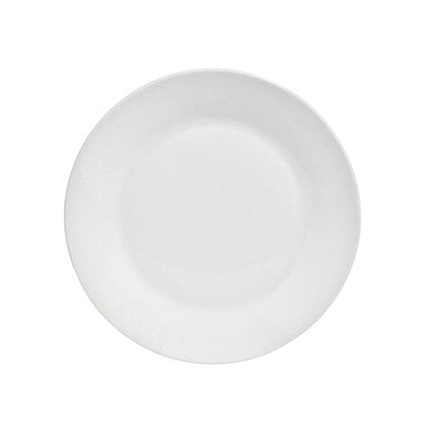 Orsina Elmira 16-Piece White Porcelain Coupe Dinner Set | Modern Tableware