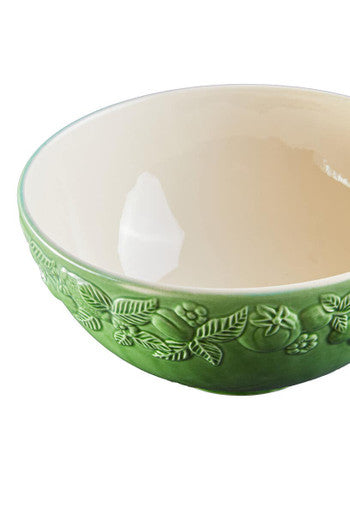 Orsina Anaya Large Ceramic Serving Bowl – Chateaux Green & Cream