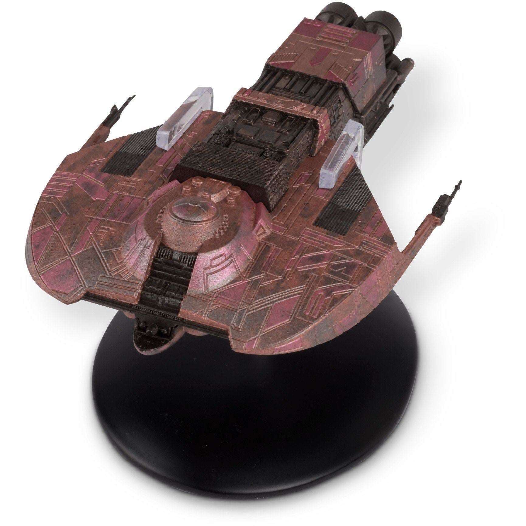 #143 The Merchantman Starship Model Die Cast Ship (Eaglemoss / Star Trek)