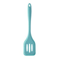 Orsina Silicone Slotted Turner – Light Green Non-Stick Kitchen Spatula