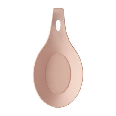 Orsina Zing Silicone Spoon Rest – Heat Resistant Light Pink Kitchen Tool