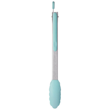 Orsina Zing Silicone Kitchen Tongs – Heat-Resistant Light Green Tongs