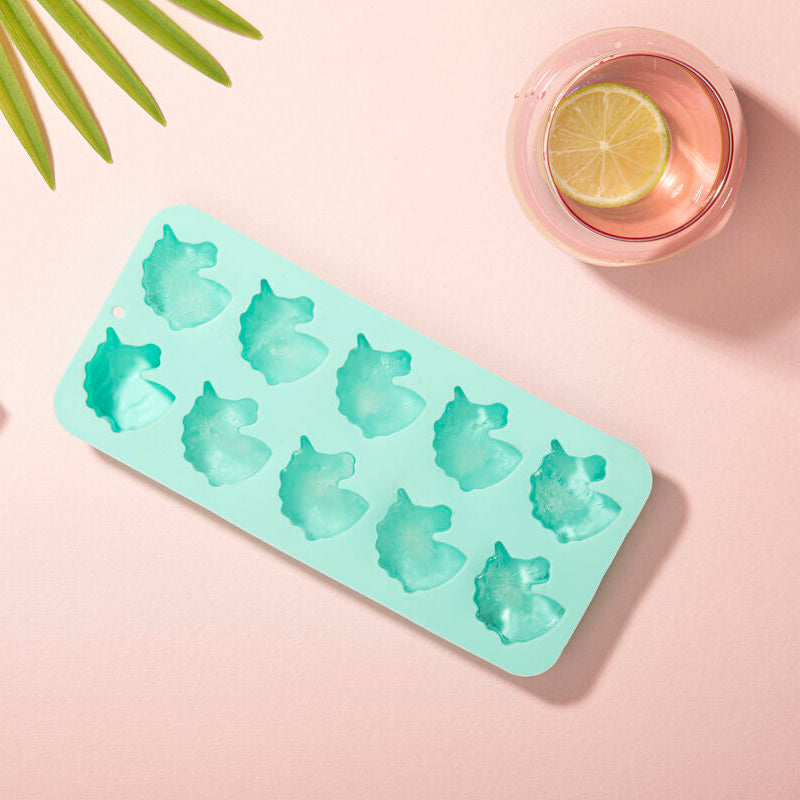 Orsina Mimo Unicorn Ice Cube Tray – Flexible Silicone Novelty Mold