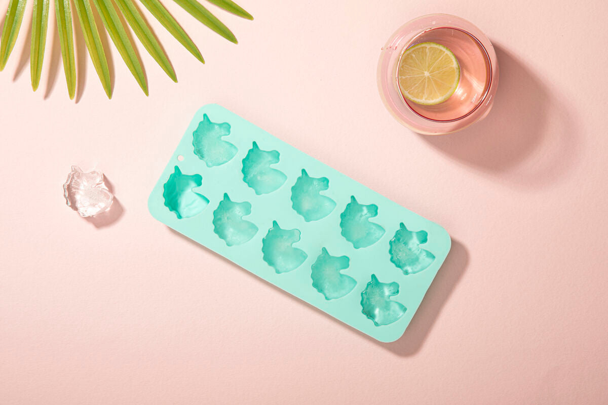 Orsina Mimo Unicorn Ice Cube Tray – Flexible Silicone Novelty Mold