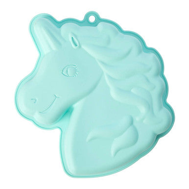 Orsina Mimo Green Unicorn Cake Mould – Flexible Silicone Baking Mold