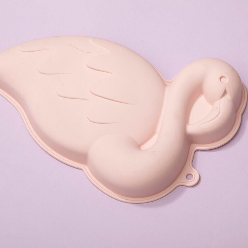 Orsina Mimo Flamingo Baking Mould – Pink Silicone Novelty Cake Pan