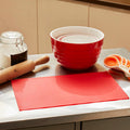 Orsina Red Silicone Baking Mat – Non-Stick Reusable Pastry Liner