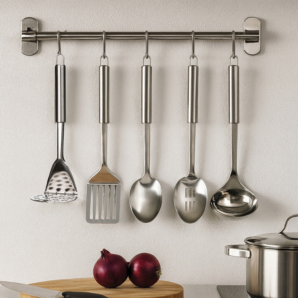 Orsina Bosna 5 Piece Stainless Steel Kitchen Utensil Set