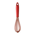 Orsina Zing Red Whisk – Non-Stick Safe Silicone Kitchen Mixing Tool