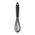 Orsina Silicone Whisk – Black Non-Scratch Kitchen Tool with Ergonomic Grip