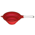 Orsina Zing Red Silicone Collapsible Strainer | Space-Saving Colander