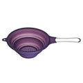 Orsina Silicone Collapsible Strainer – Space Saving Purple Colander