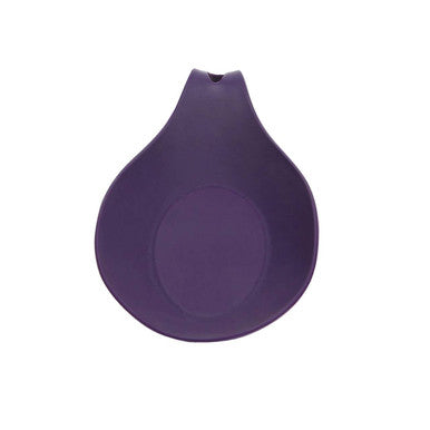 Orsina Zing Purple Spoon Rest – Heat-Resistant Silicone Kitchen Holder