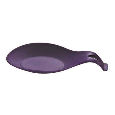 Orsina Zing Purple Spoon Rest – Heat-Resistant Silicone Kitchen Holder