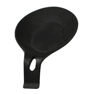 Orsina Silicone Spoon Rest – Heat Resistant Kitchen Utensil Holder, Black