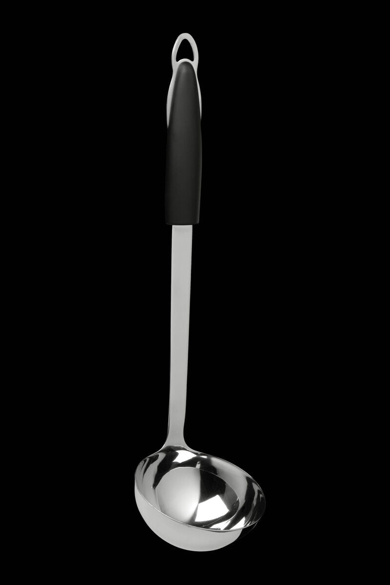 Orsina Tenzo Soup Ladle – Stainless Steel with Ergonomic Soft Grip
