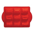 Orsina Train Silicone Cake Mould – 9 Cavity Non-Stick Baking Pan, Red