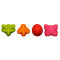 Orsina Silicone Mini Cake Moulds – 4-Piece Set of Garden Insect Shapes