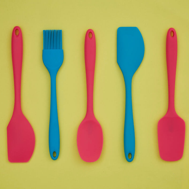 Orsina Hot Pink Silicone Spatula – Heat-Resistant Non-Stick Baking Tool